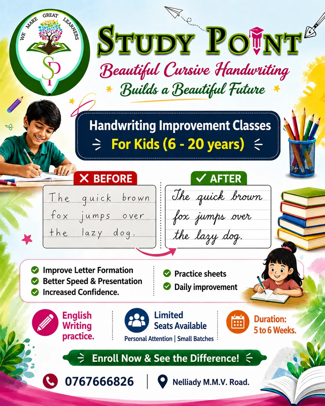 Handwriting course