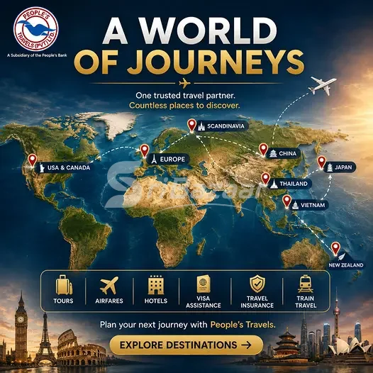 A World of Journeys – Tours, Airfares, Hotels & Visa Assistance