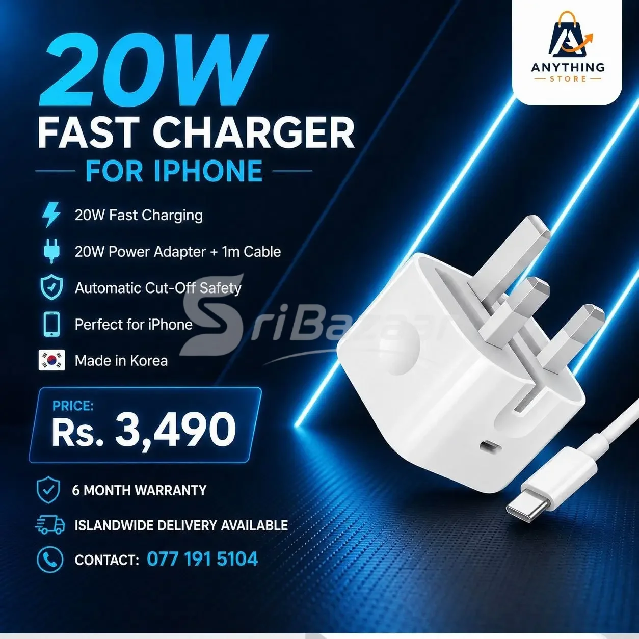 Mobile Accessories & Electronic Gadgets – Fast Chargers, Cables & More