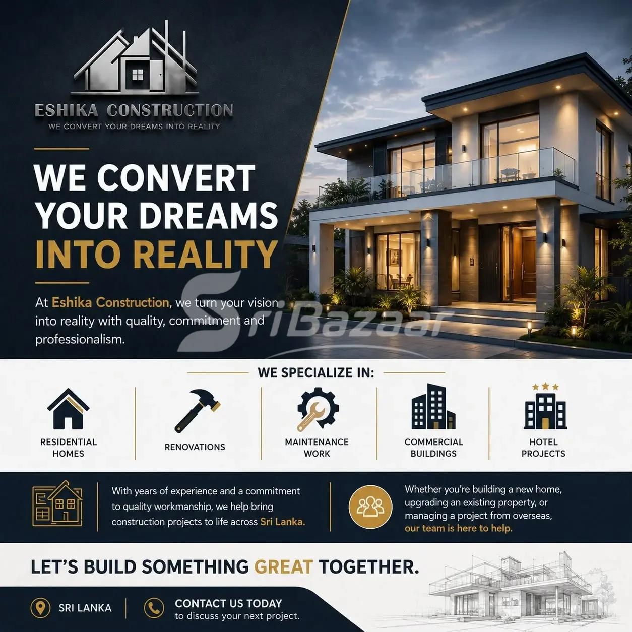 Eshika Construction – Professional Construction & Renovation Services
