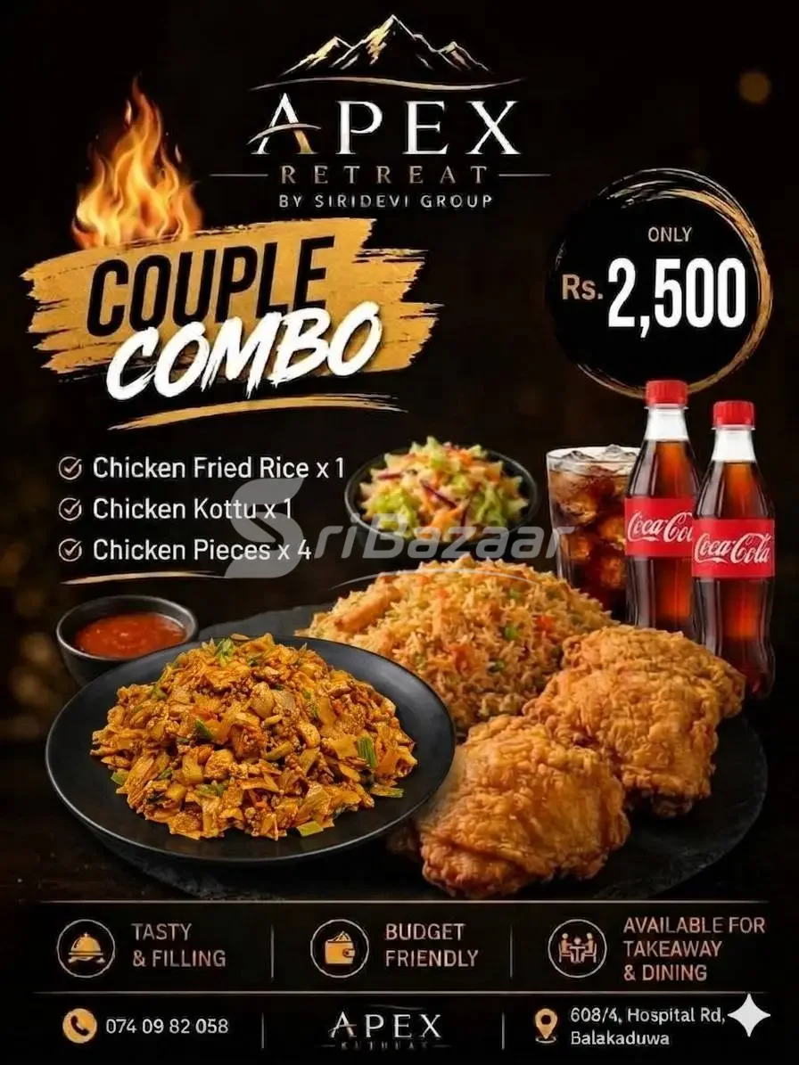 APEX Retreat Family, Couple & Kottu Combos