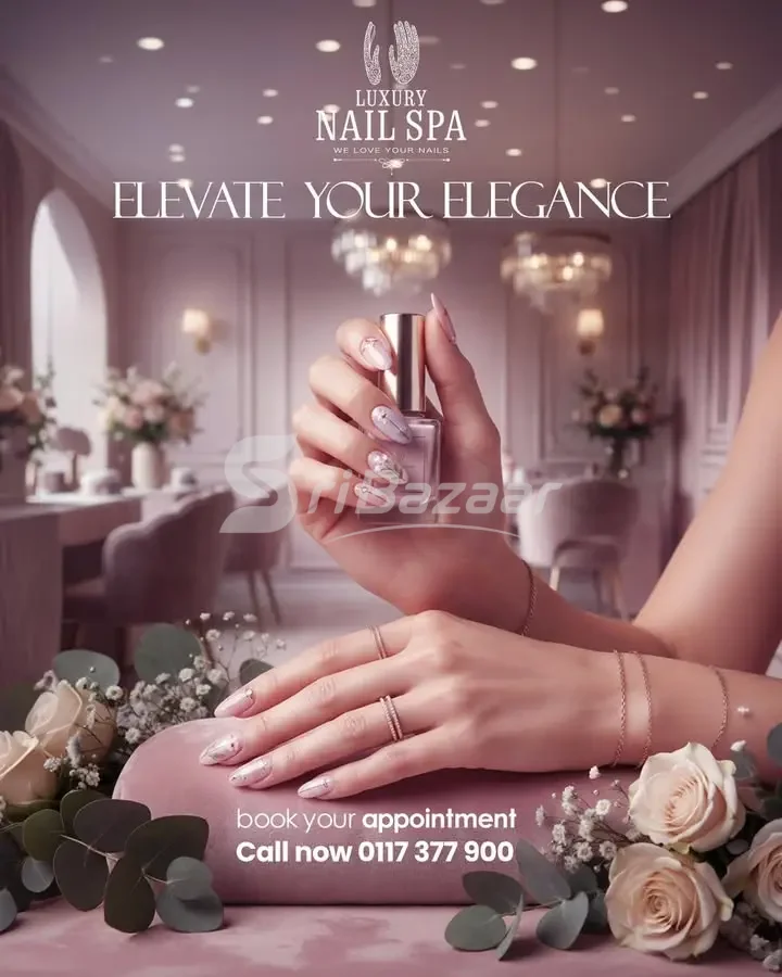 Luxury Nail Spa – Acrylic Full Set with Free Normal Colour for Feet