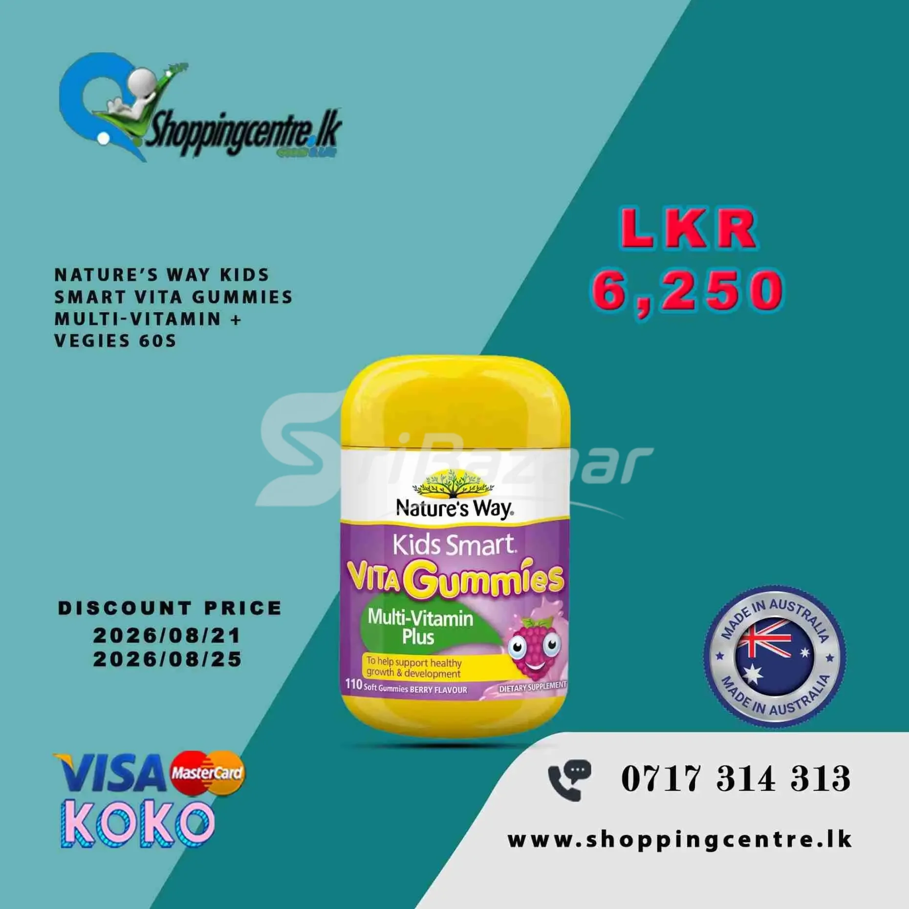 Kids Smart Vitamins & Gummies – Nature’s Way & Little Swisse