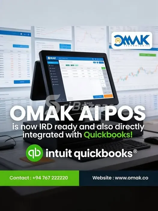 OMAK AI POS – IRD Ready & QuickBooks Integrated POS System