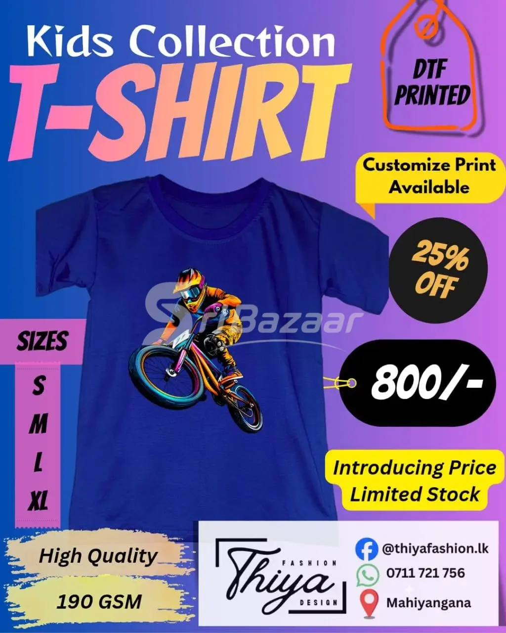 Kids DTF Printed T-Shirts – Custom Designs