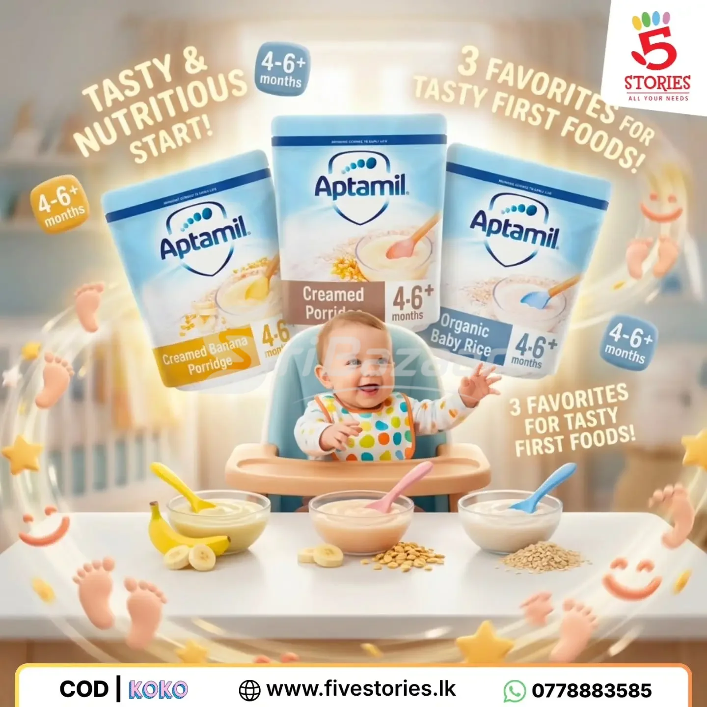 UK Imported Baby Food & Cereals – Heinz, Aptamil & Cow & Gate