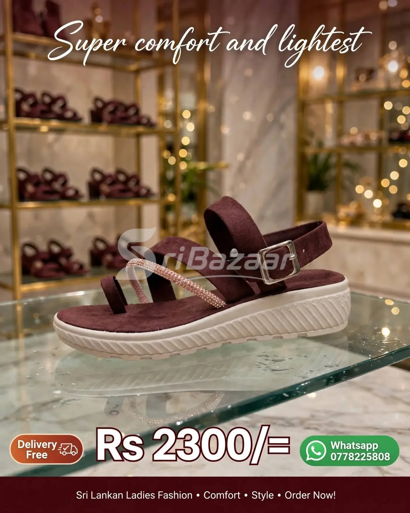 Women’s Comfortable Wedge Sandals – New Arrival