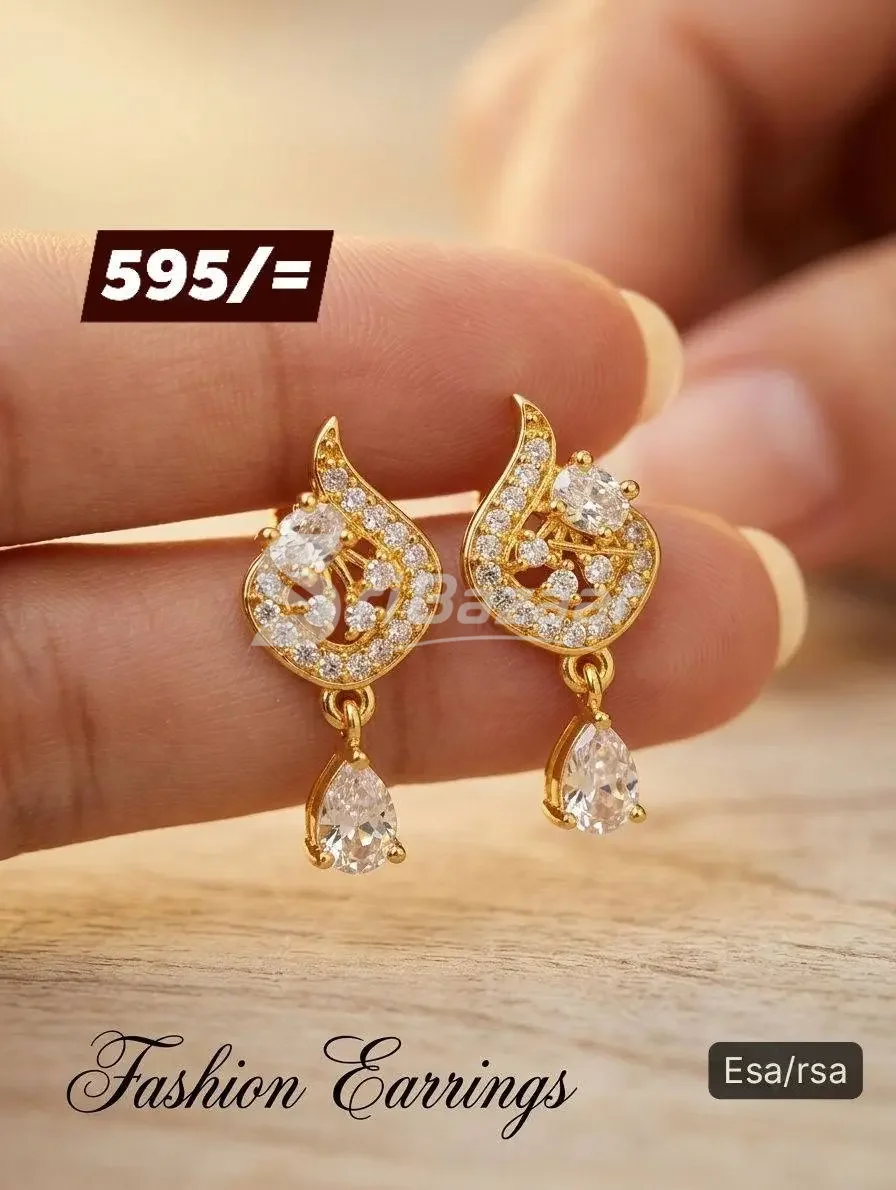 Premium Stone Earrings Collection – Fashion Jewellery
