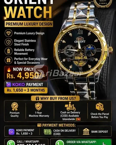 Orient Watch – Premium Luxury Design
