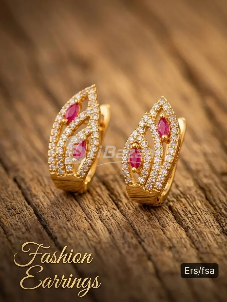 Premium Stone Earrings Collection – Fashion Jewellery