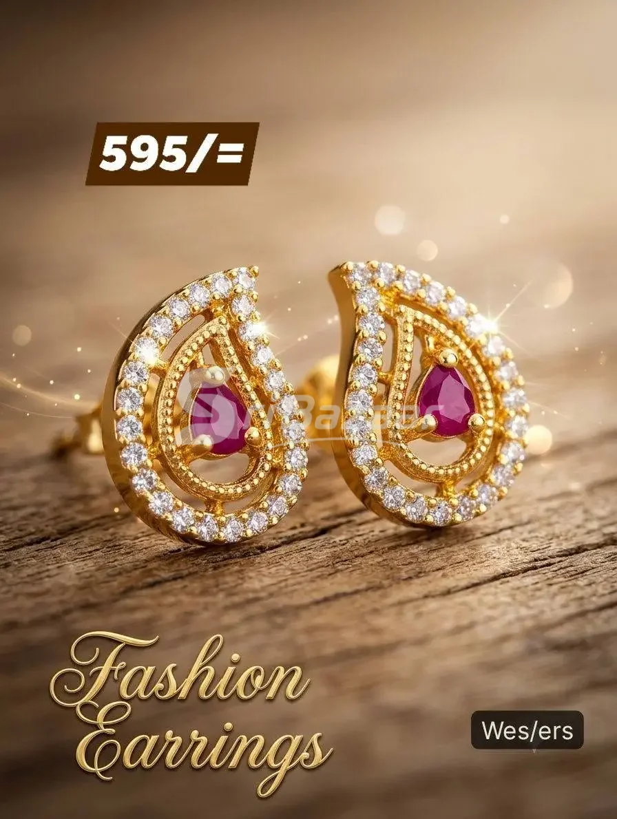 Premium Stone Earrings Collection – Fashion Jewellery