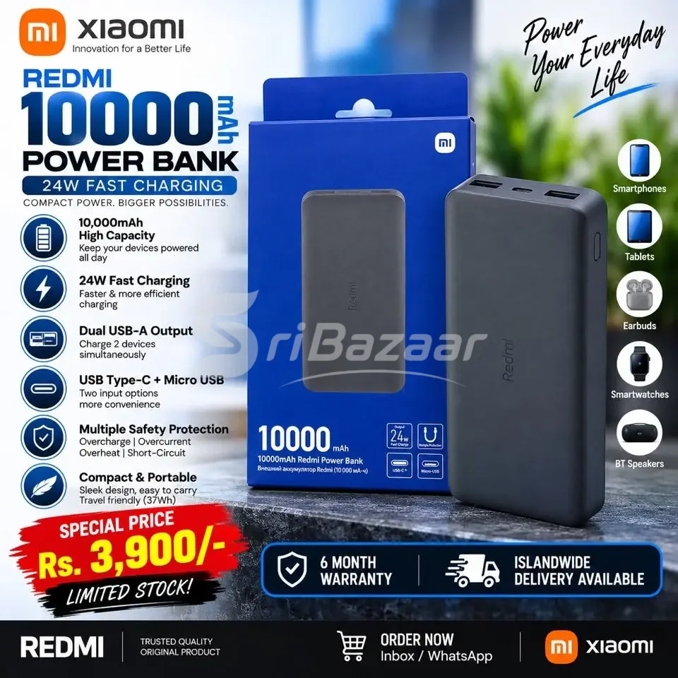🔋 Premium Power Banks & Soundcore Earbuds Collection | 10,000–30,000mAh | Islandwide Delivery