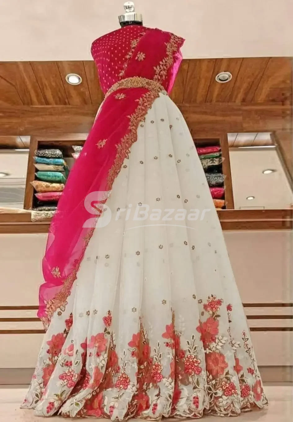 Lehanga Half Saree – Semi-Stitched Party & Wedding Wear