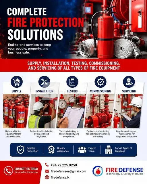 Complete Fire Protection Solutions – Supply, Installation & Servicing