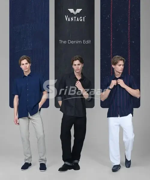 Vantage Denim Edit – Men’s Cotton Shirts