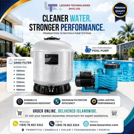 Premium Pool Filtration & Pump Systems – Lezzaro Technologies