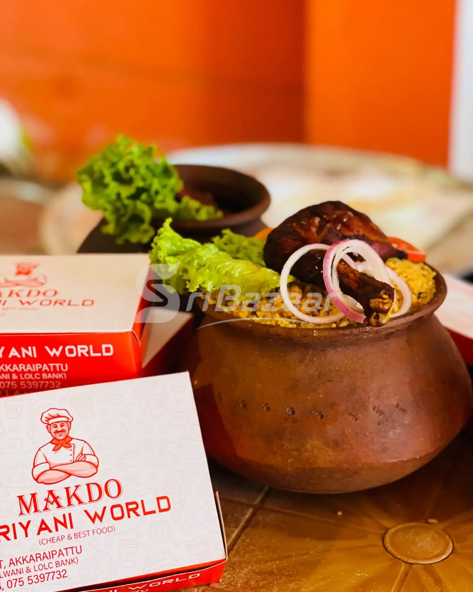 🍛 Makdo Biryani World – Chicken & Beef Dum Biryani | Akkaraipattu