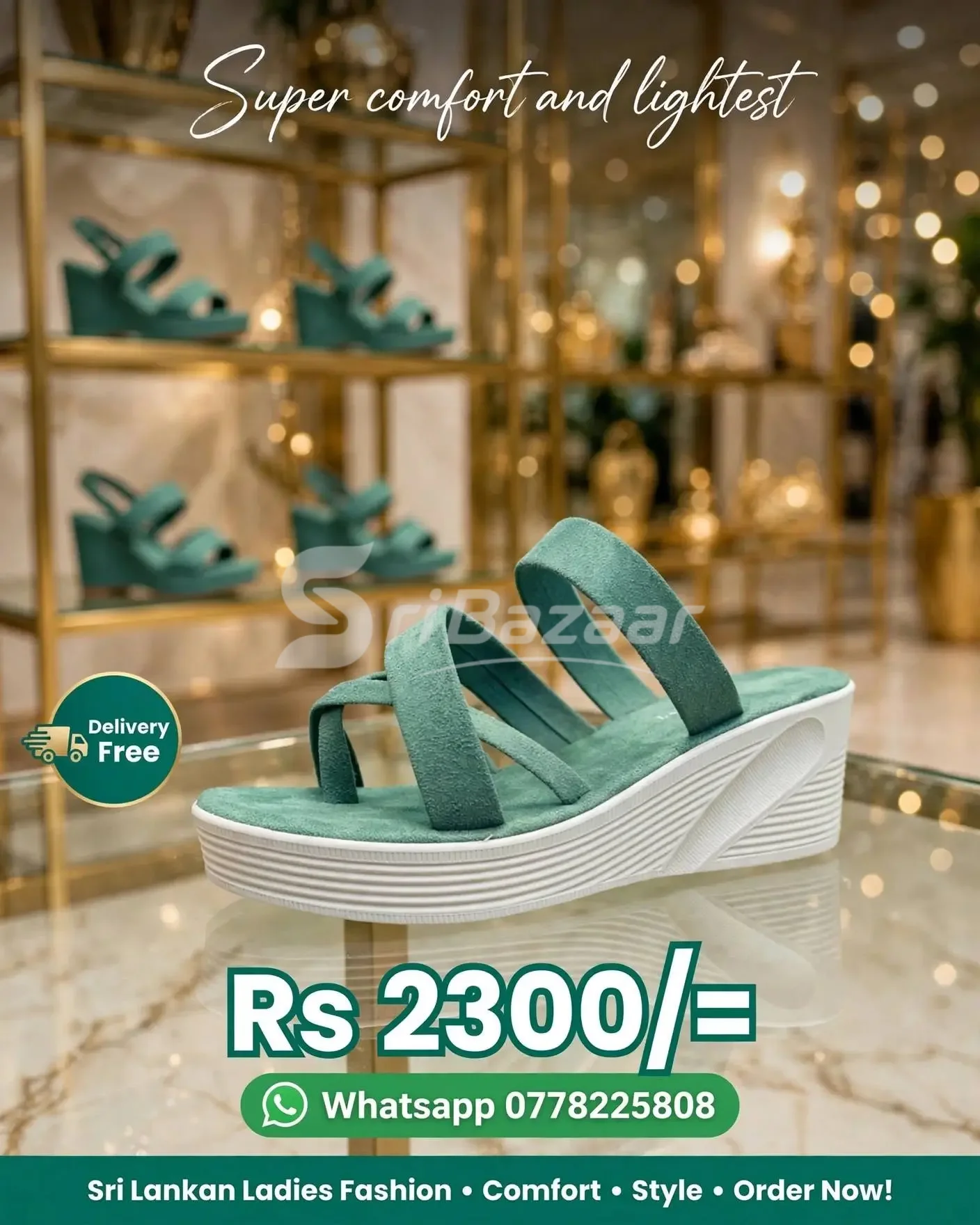Women’s Comfortable Wedge Sandals – New Arrival