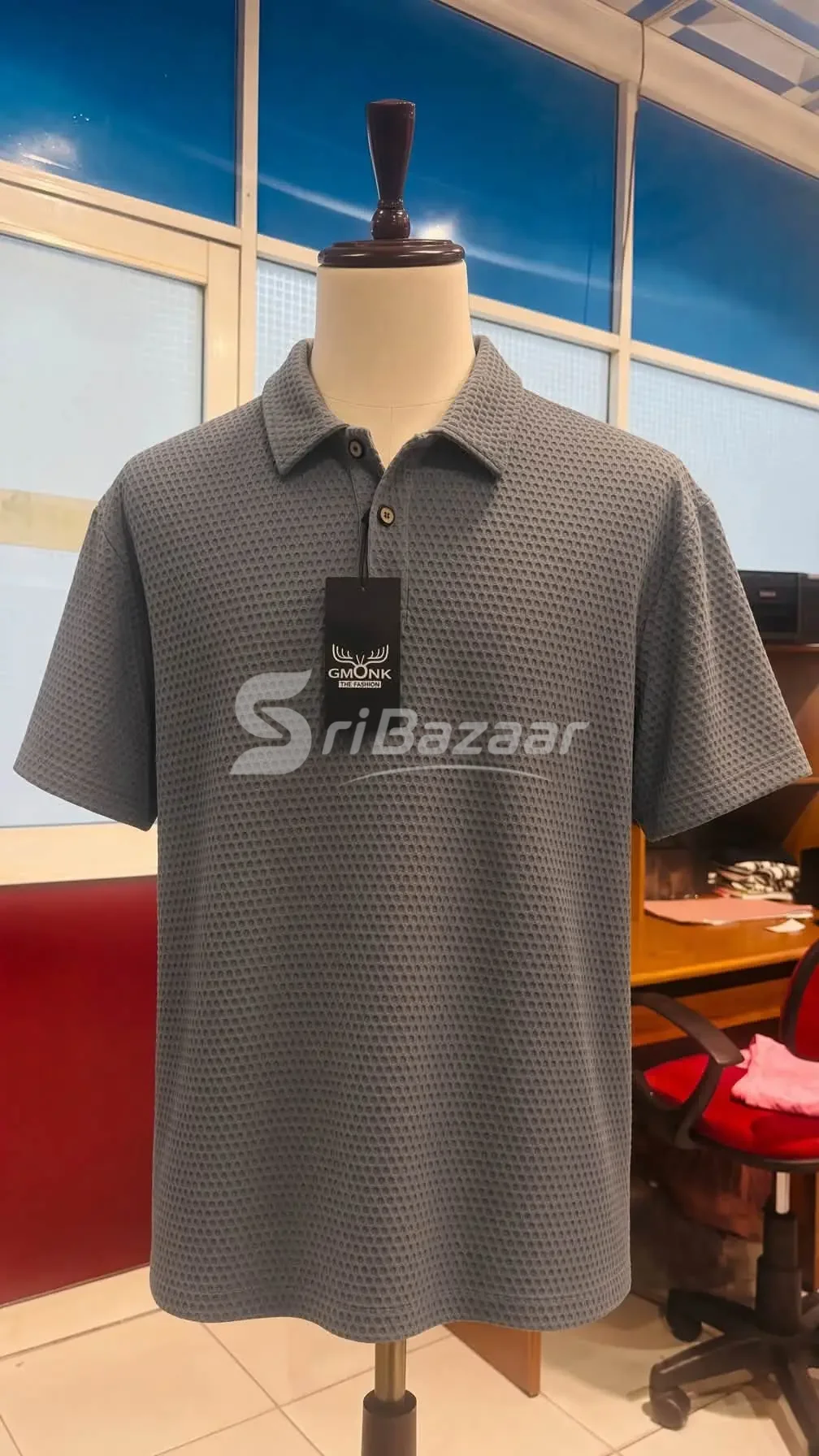 🔥 GMONK Trending Men’s Polo T-Shirt – Popcorn Fabric | Rs. 1,250