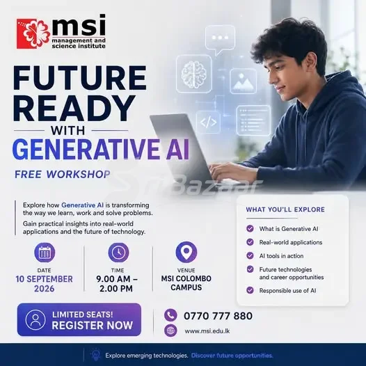 Free Generative AI Workshop – Future Ready with Generative AI