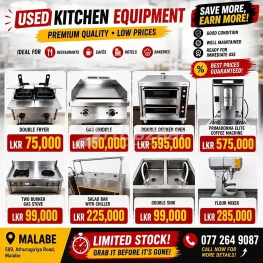 Used Commercial Kitchen Equipment – Premium Quality