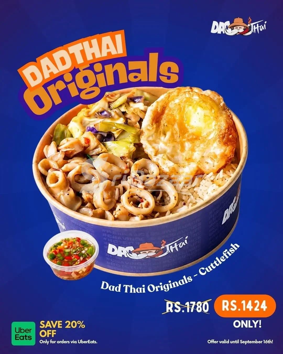 DadThai – 20% OFF Selected Favourites on Uber Eats