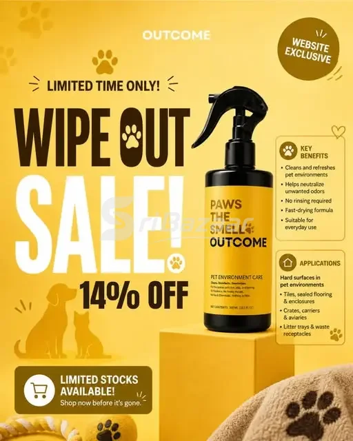 Paws The Smell Outcome – Wipe Out Sale | 14% Off