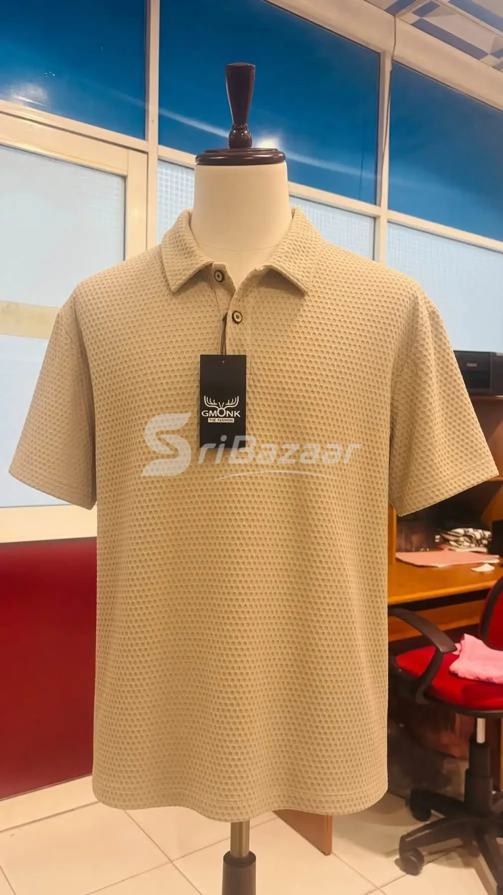 🔥 GMONK Trending Men’s Polo T-Shirt – Popcorn Fabric | Rs. 1,250