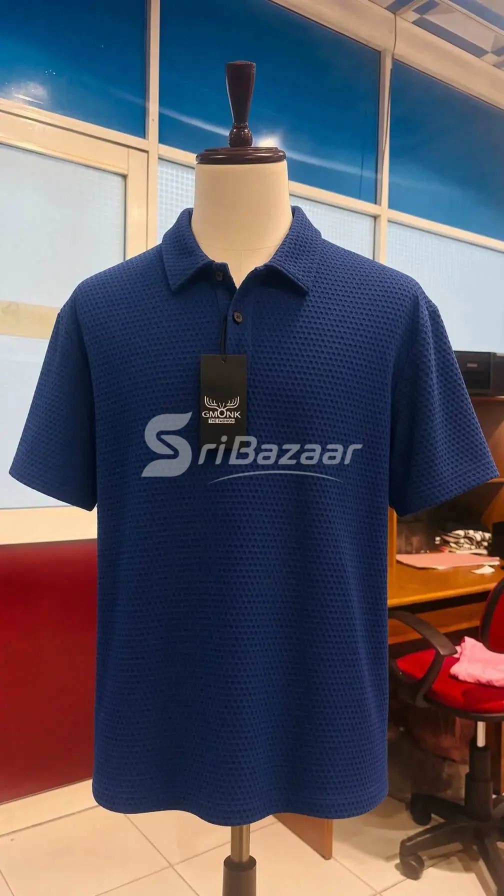 🔥 GMONK Trending Men’s Polo T-Shirt – Popcorn Fabric | Rs. 1,250