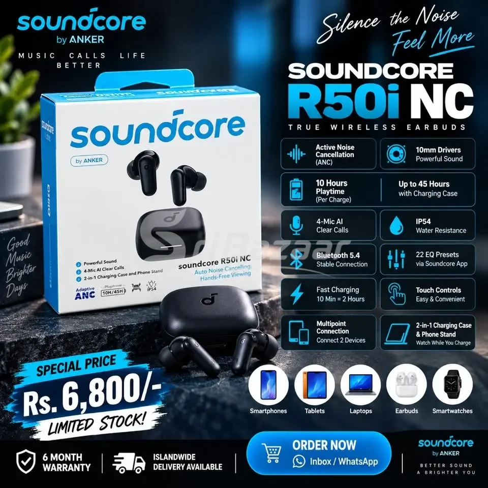 🔋 Premium Power Banks & Soundcore Earbuds Collection | 10,000–30,000mAh | Islandwide Delivery