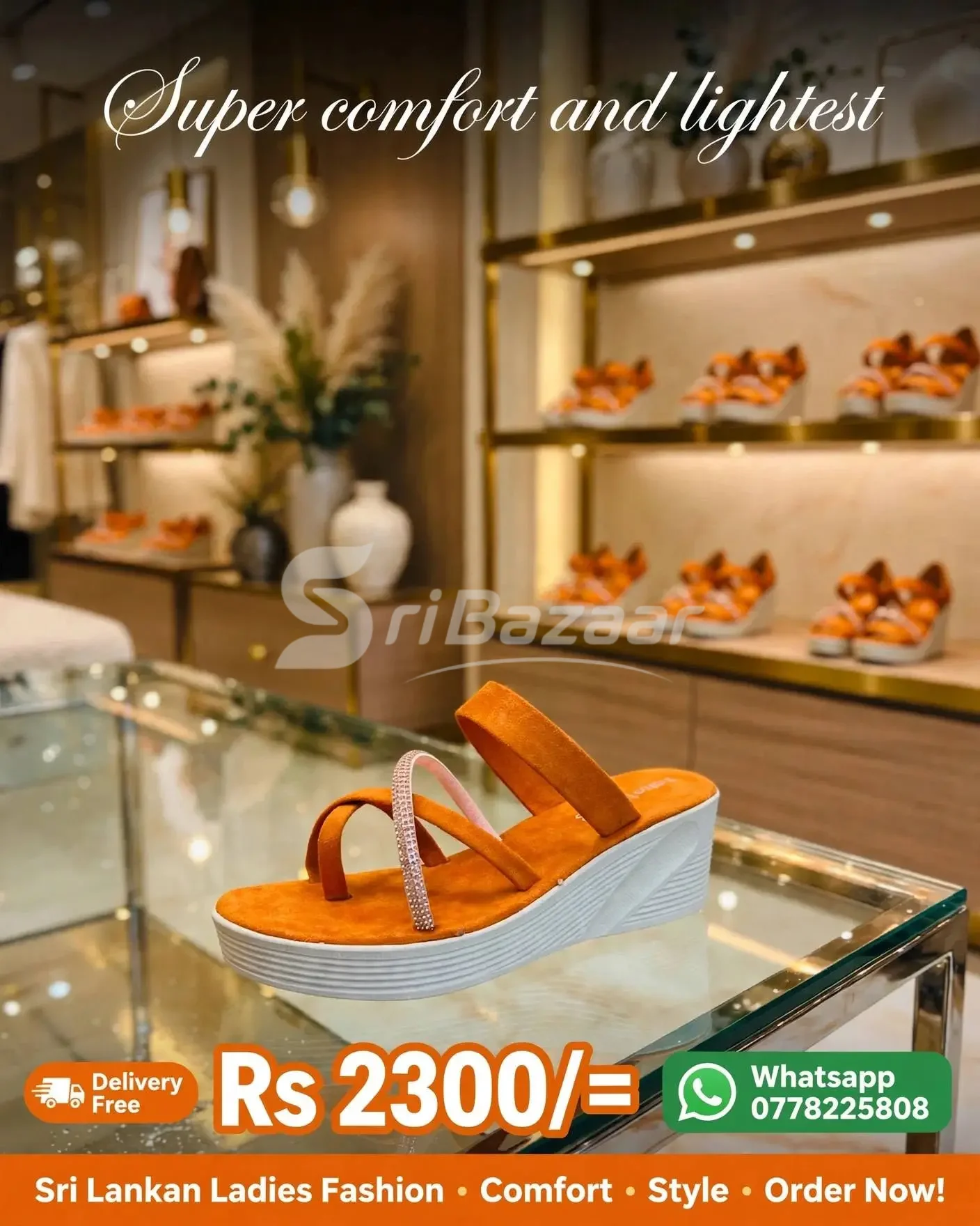 Women’s Comfortable Wedge Sandals – New Arrival
