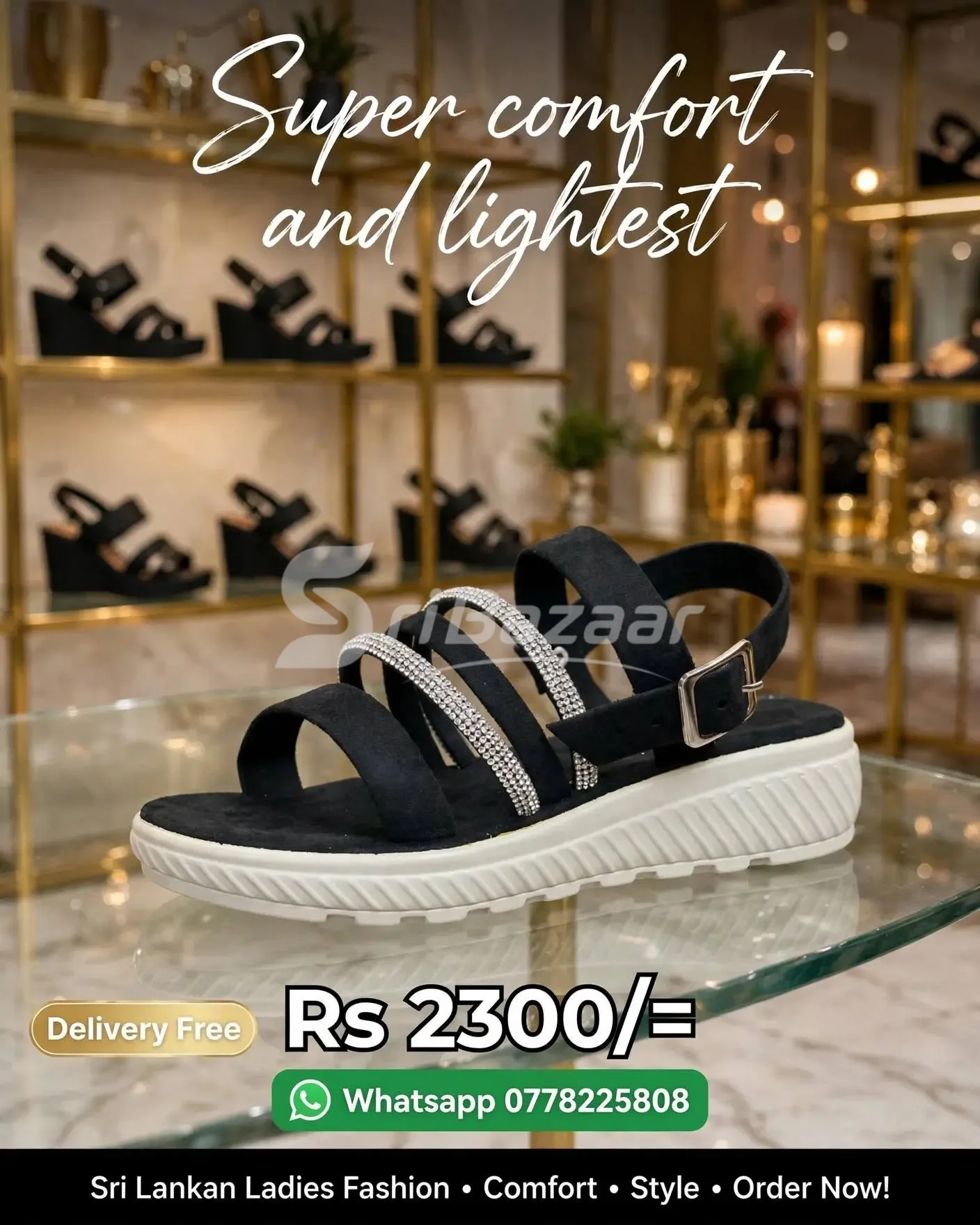 Women’s Comfortable Wedge Sandals – New Arrival