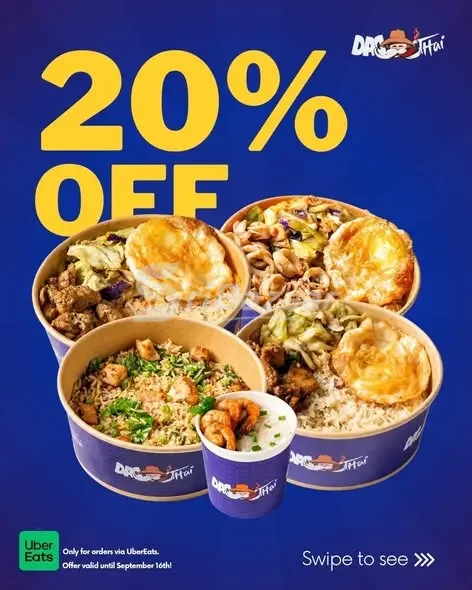 DadThai – 20% OFF Selected Favourites on Uber Eats
