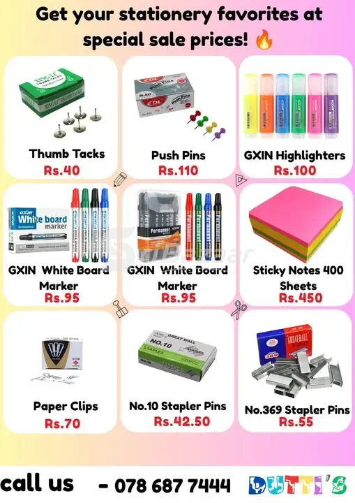 Stationery Essentials at Special Sale Prices