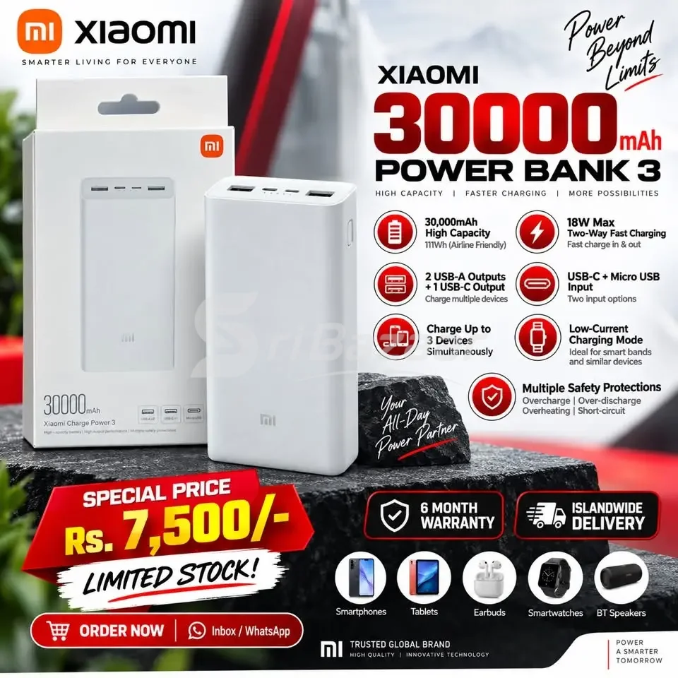 🔋 Premium Power Banks & Soundcore Earbuds Collection | 10,000–30,000mAh | Islandwide Delivery