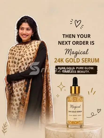 OBB Bestselling Skincare – 24K Gold Serum & Night Cream