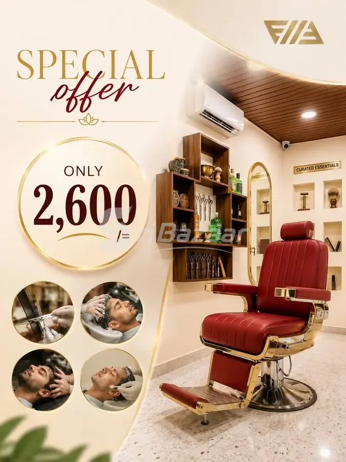 Premium Grooming Package – Haircut, Head Wash & Facial Cleanup