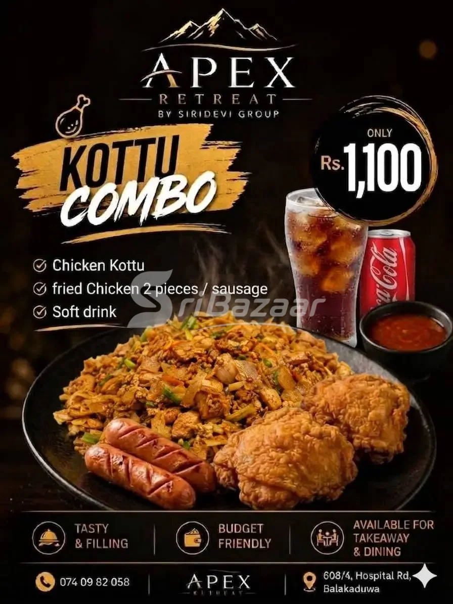 APEX Retreat Family, Couple & Kottu Combos