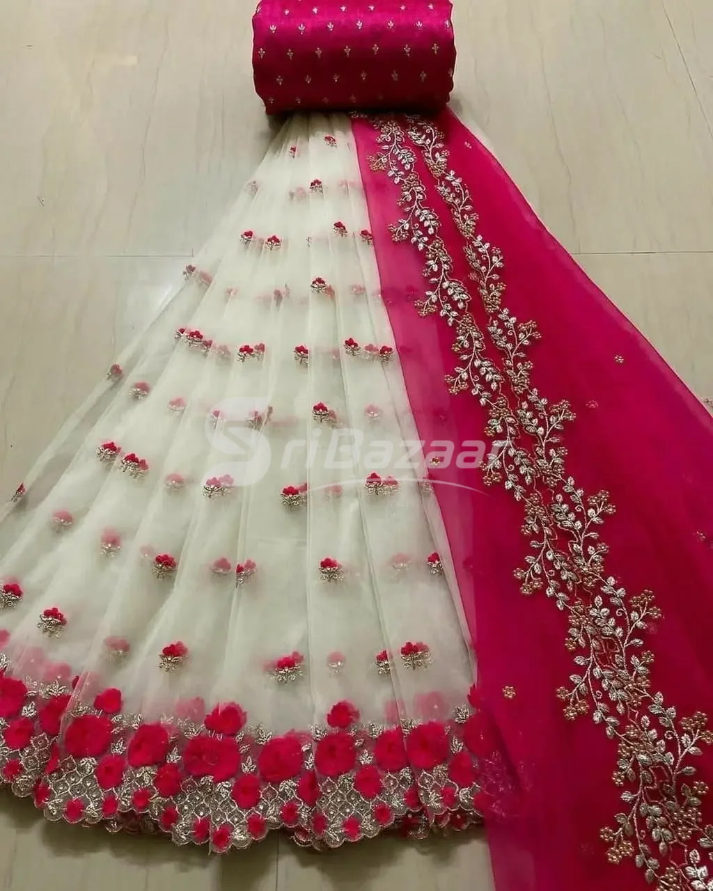 Lehanga Half Saree – Semi-Stitched Party & Wedding Wear