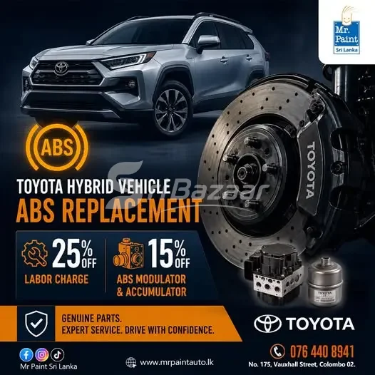 Toyota Hybrid ABS Replacement – 25% OFF Labour