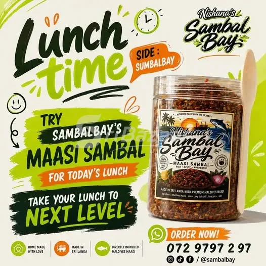 Sambal Bay Masi Sambal – Authentic Sri Lankan Flavour