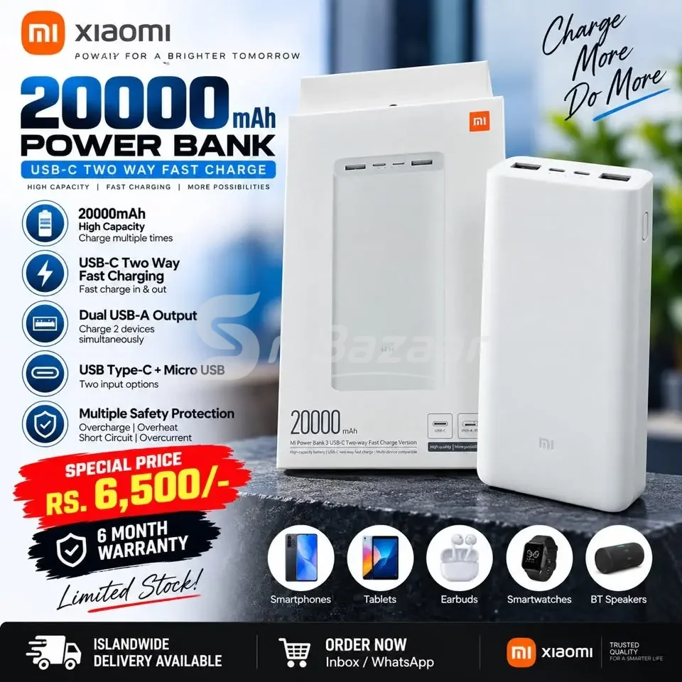 🔋 Premium Power Banks & Soundcore Earbuds Collection | 10,000–30,000mAh | Islandwide Delivery