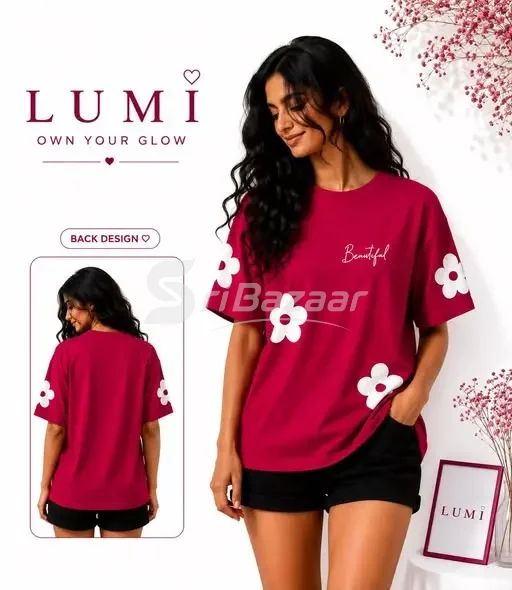 LUMI Collection 2 – Stylish Oversized Printed T-Shirts