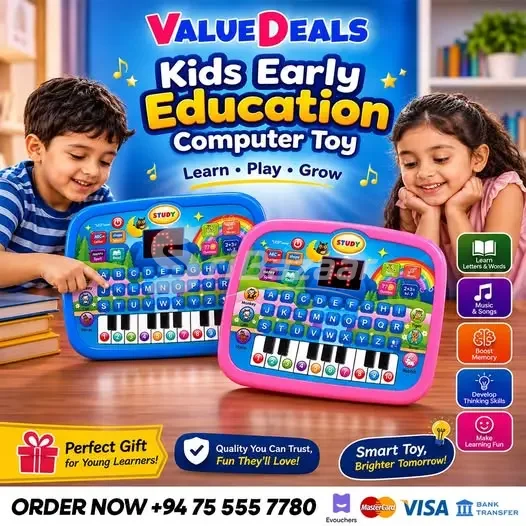 Kids Early Education Computer Toy – Learn, Play & Grow