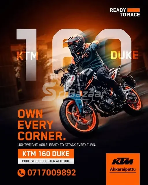 KTM 160 Duke – Street Performance Motorcycle