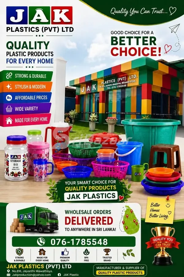 JAK Plastics (PVT) LTD – Quality Plastic Products