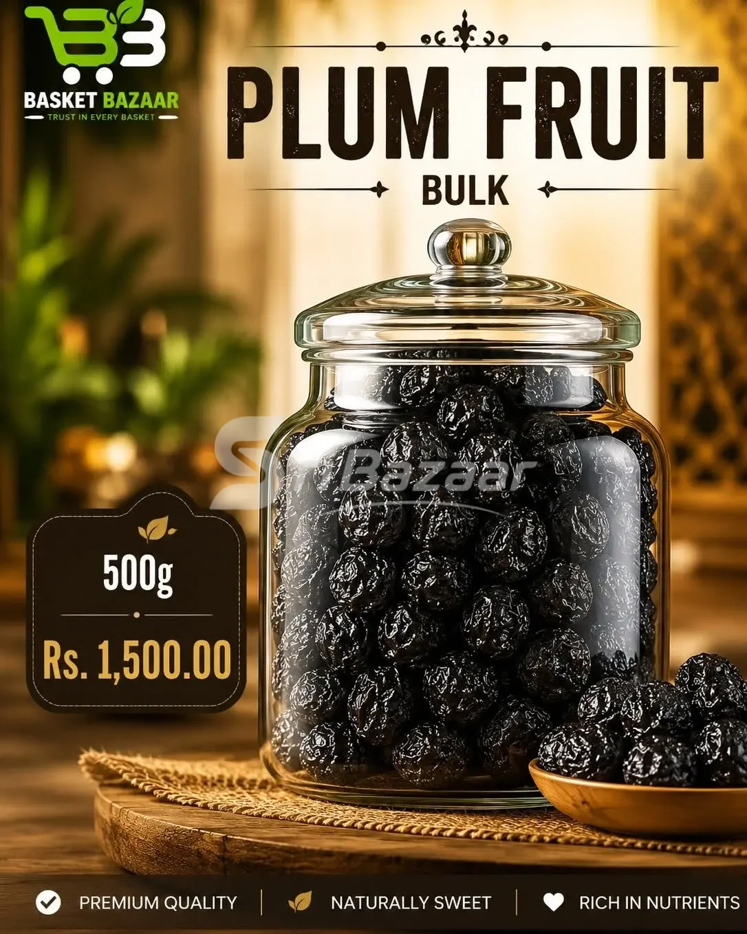 Premium Dates Collection – Bulk 500g Packs