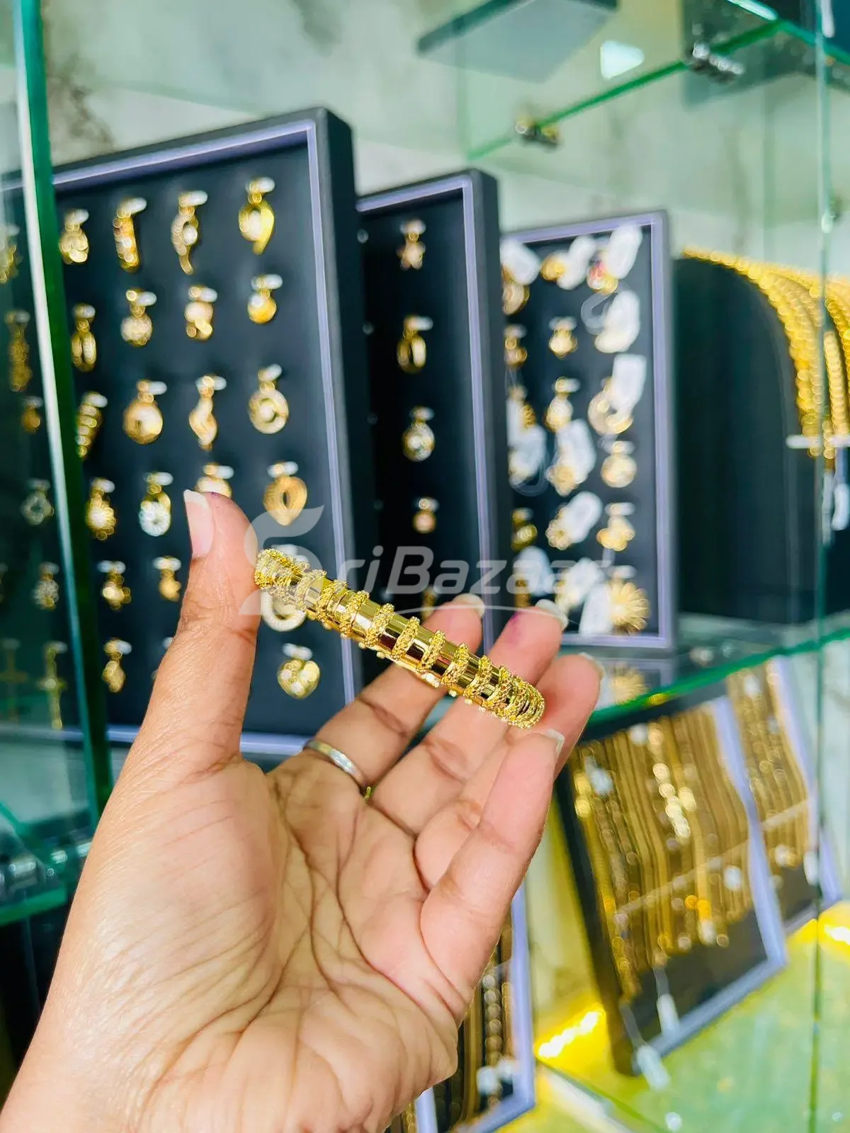 Premium Gold Plated Bangle – SK Online Items