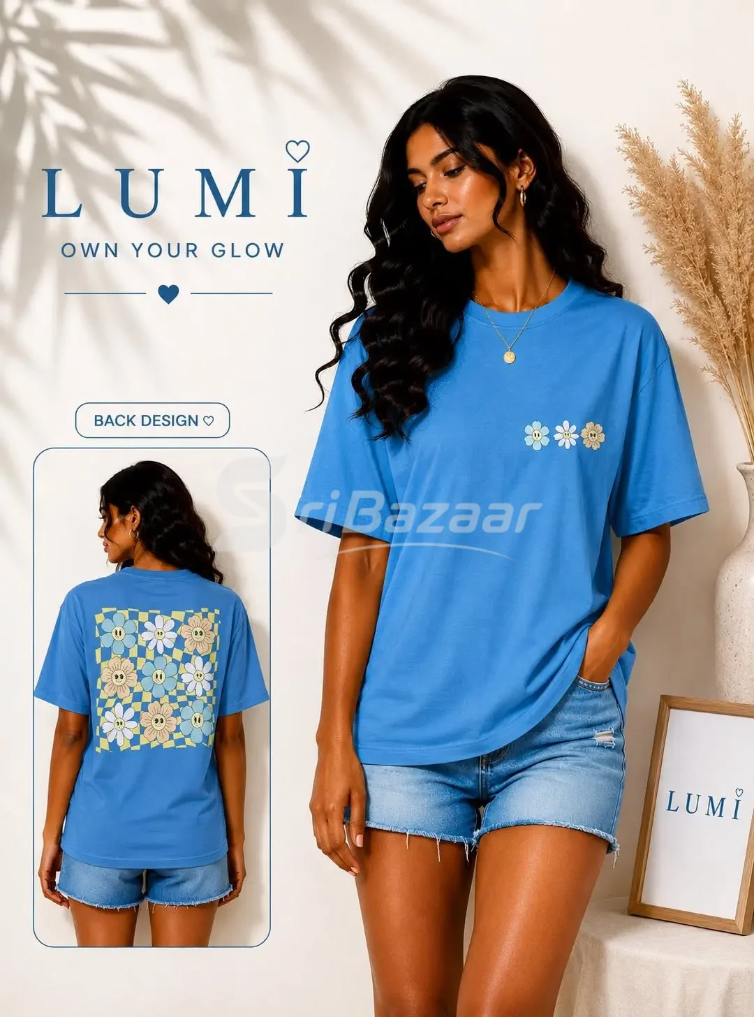 LUMI Collection 2 – Stylish Oversized Printed T-Shirts