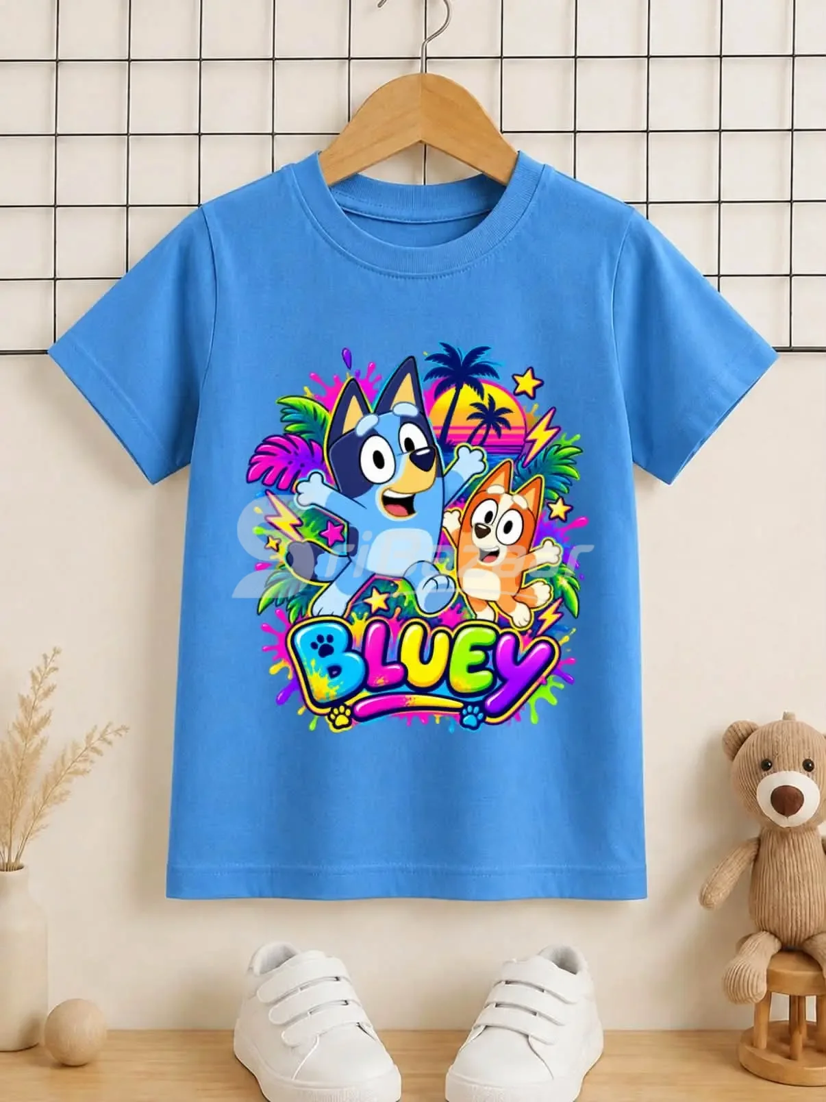 Kids Character Printed T-Shirts – Sonic, Labubu, Paw Patrol & More